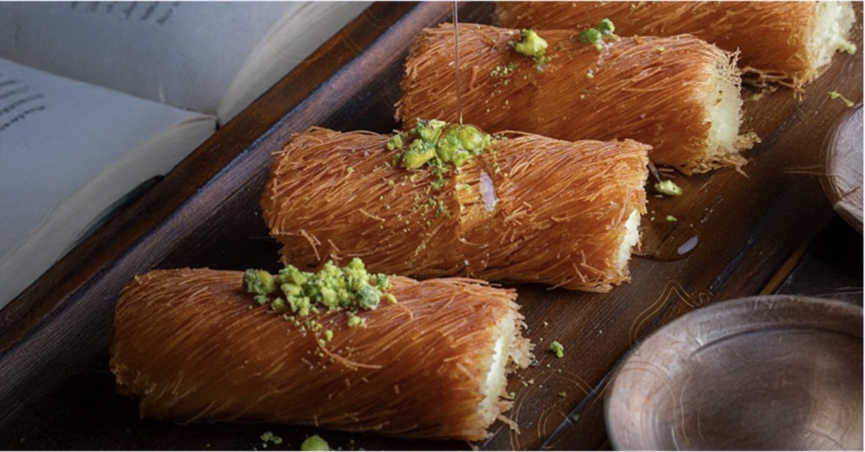 Knafeh Rolls